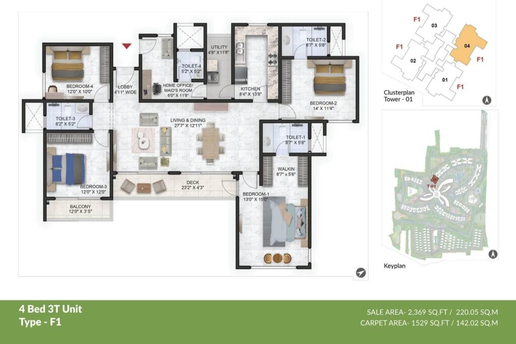 Prestige Park Grove Floor Plans1