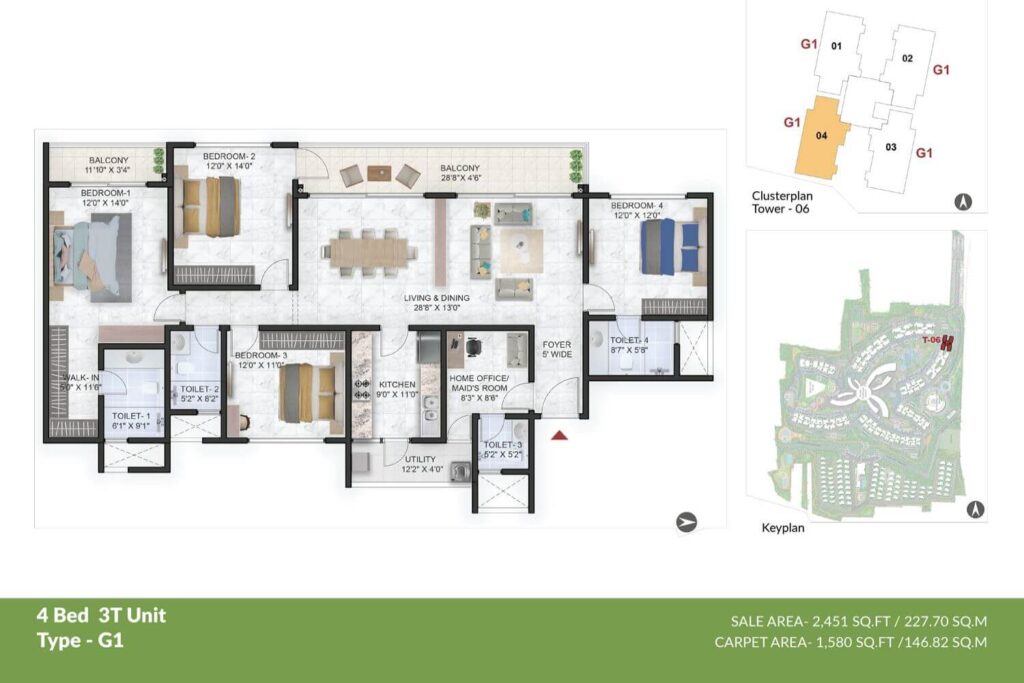 Prestige Park Grove Floor Plans2