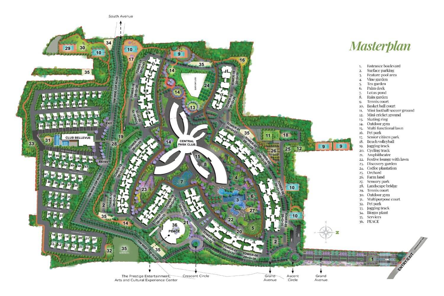 Prestige Park Grove Master Plan