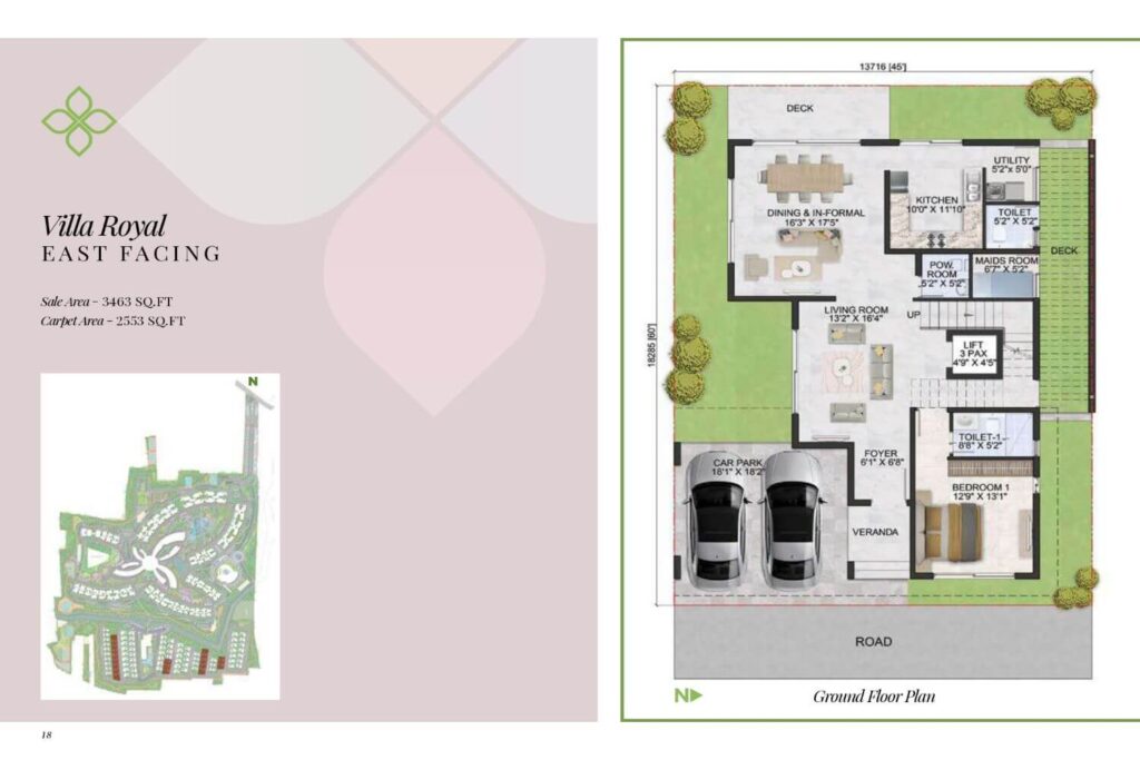 Prestige Park Grove Villa Floor Plan1