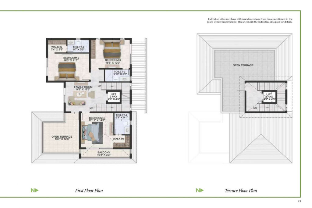 Prestige Park Grove Villa Floor Plan2