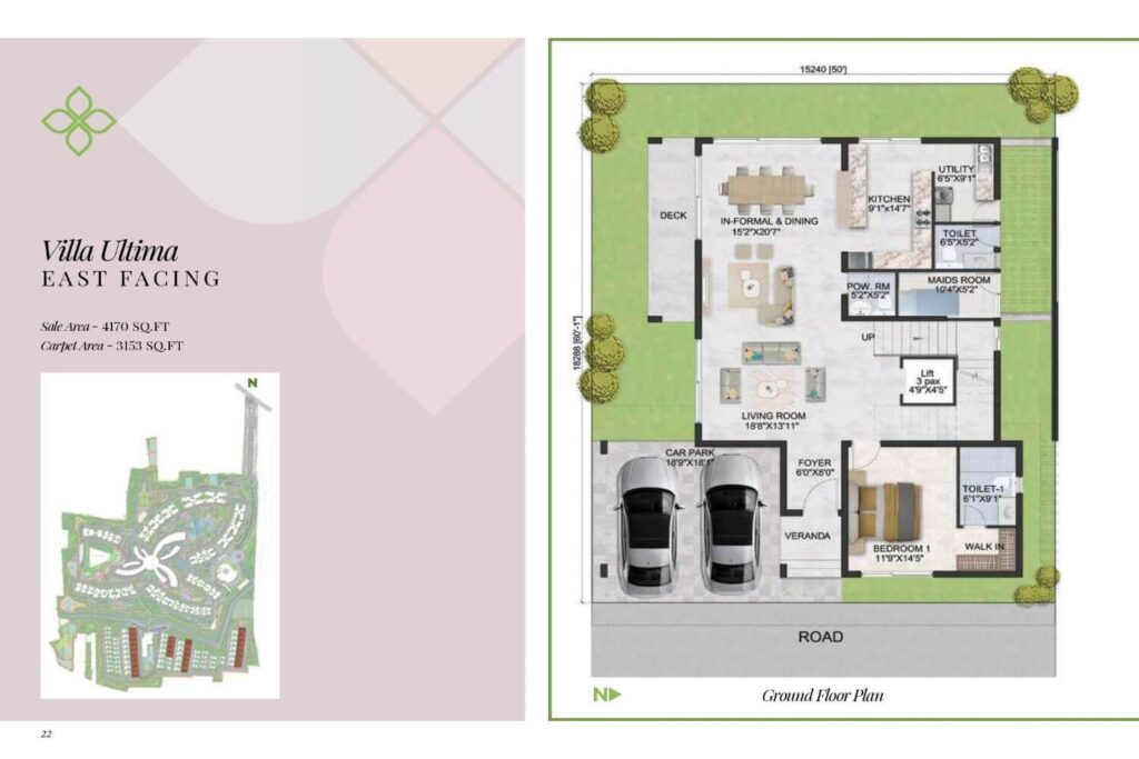 Prestige Park Grove Villa Floor Plan5