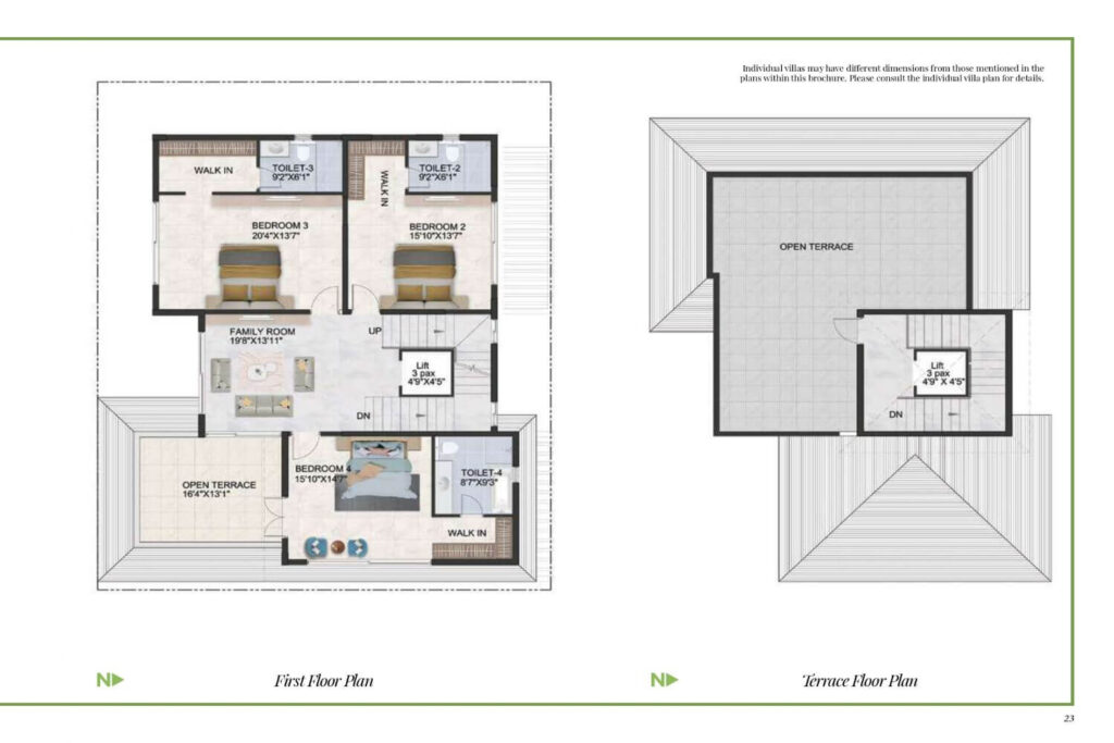 Prestige Park Grove Villa Floor Plan6