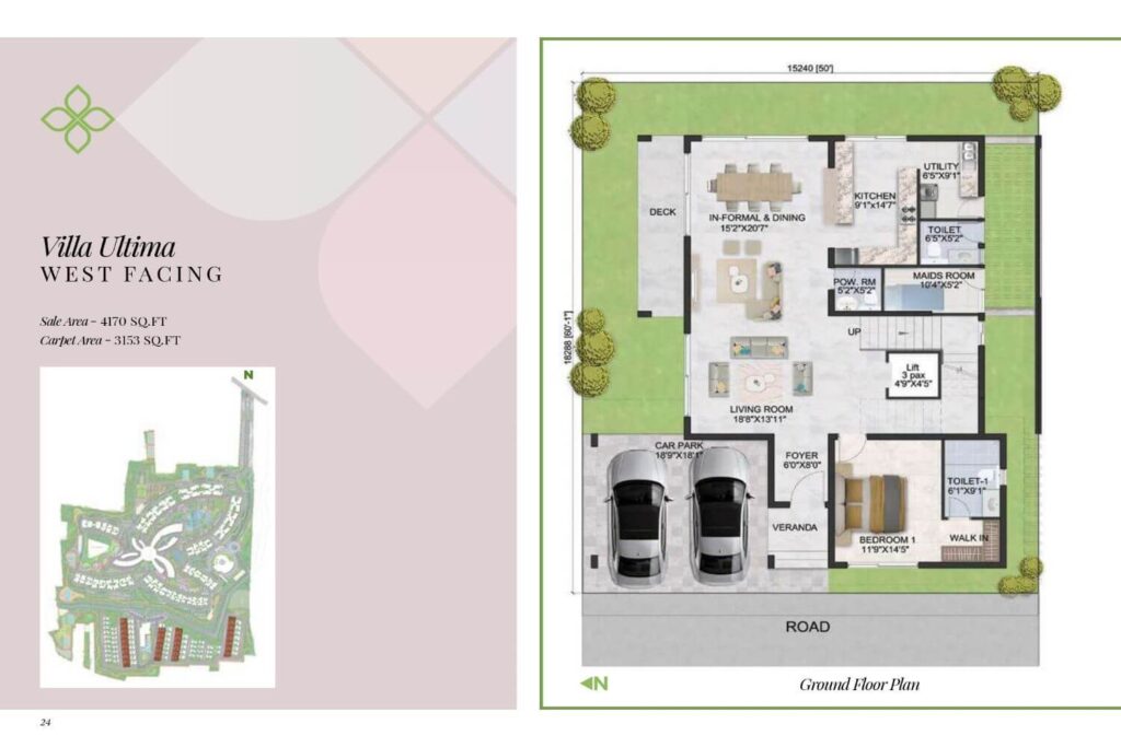 Prestige Park Grove Villa Floor Plan7